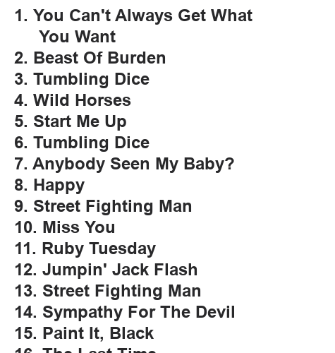 Playlist