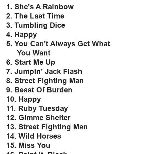 Playlist